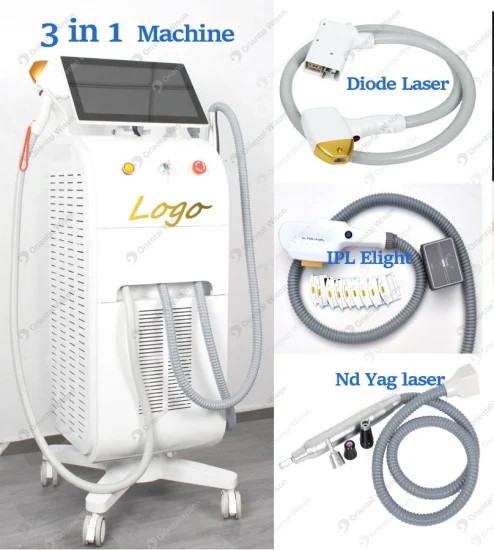 Skin Ice Cooling Diode Laser IPL Laser Hair Removal YAG Laser SPA Use Tattoo Removal 808nm Diode Laser Beauty Salon Beauty Equipment Laser