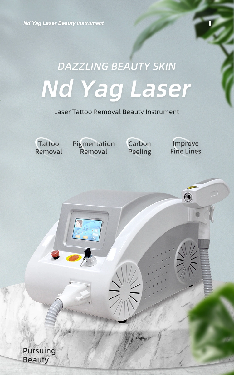 1064nm 532nm 1320nm ND YAG Laser Tattoo Removal Machine Price