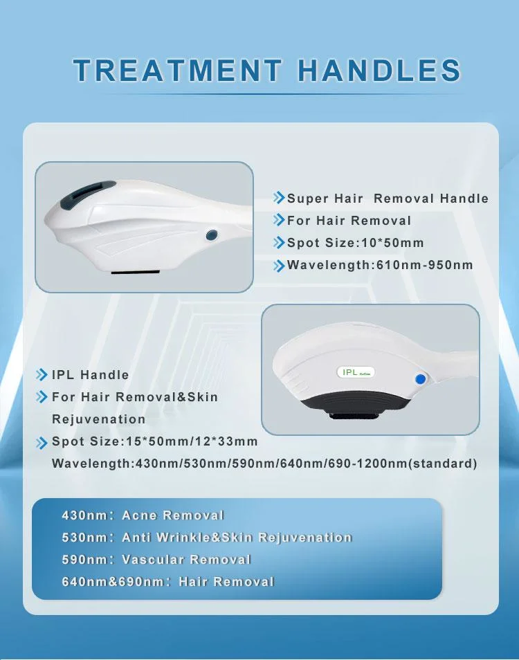 Factory Fast Hair Removal Machine Opt IPL Laser 3in1 Multifunction Machine for Beauty Clinic&Salon