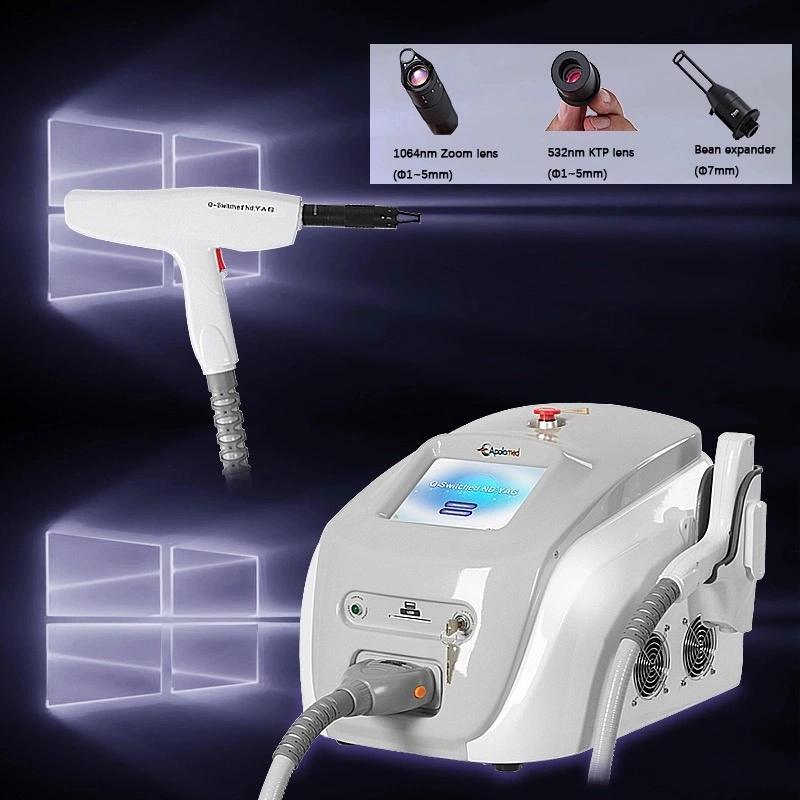 Spectra ND YAG Laser Best New Portable Q Switch ND YAG Laser Tattoo Removal Machine
