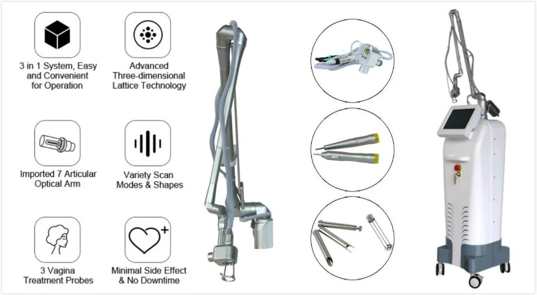 Medical Laser Equipment Vaginal Tightening Machine CO2 Fractional Laser Vaginal Rejuvenation