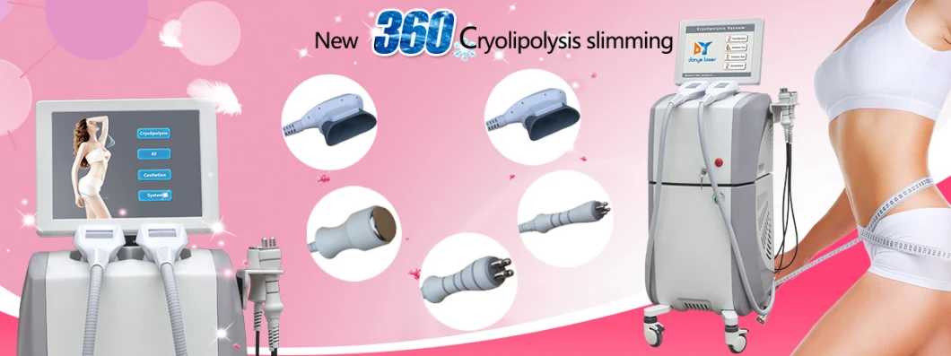 Multi-Functional 4 in 1 Body Lifting Freezing Cryo Fat Loss Slimming Machine