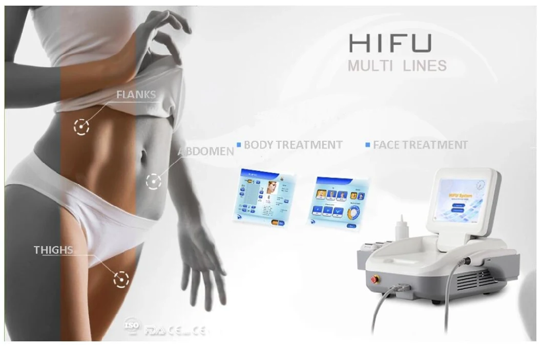 Beauty Salon Equipment 3D Hifu Machine for Anti-Wrinkle and Skin Rejuvenation