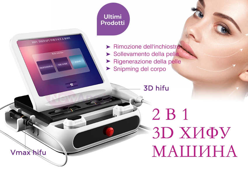 Salon Equipment Hifu Wrinkle Removal Skin Care Slimming Focused Ultrasound 3D Hifu Beauty Machine