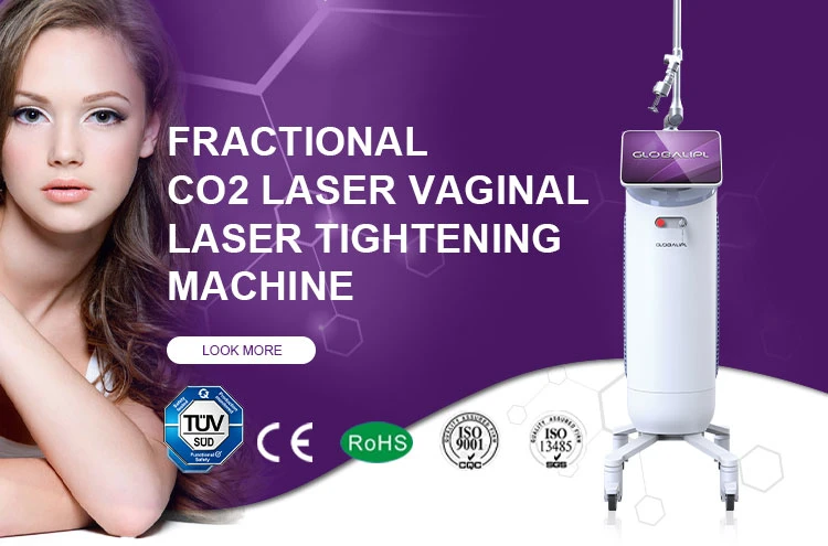 Glass Tube Stretch Marks Acne Scars Removal CO2 Fractional Laser Vaginal Tightening Machine