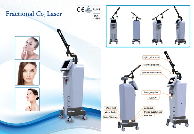 professional RF Tube 3D 4D Fractional CO2 Laser for Skin Resurfacing Vaginal Tightening Marks Acne Scar Removal with Training