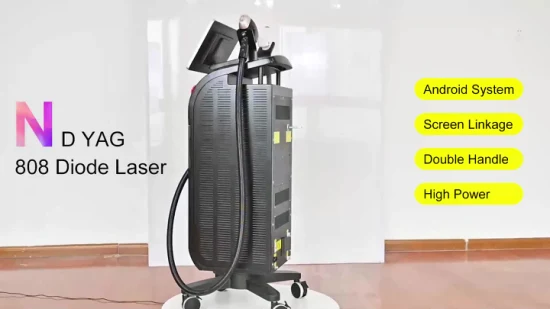 2in1 Pico 2022 Newest Multifunction Three Waves 755+808+1064nm Diode Laser Hair Removal+ND YAG Laser Tattoo Remova Machina