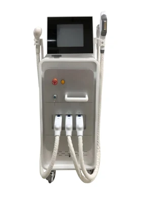 3 in 1 IPL Opt +ND YAG Laser +IPL Beauty Machine for Permanent Hair Removal and Tattoo Removal